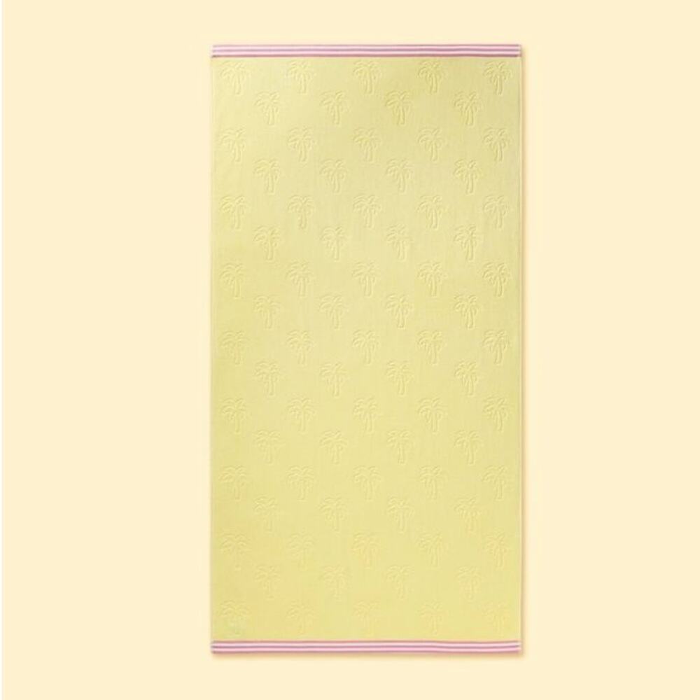 Stoney Clover Lane x Target Palm Tree Beach Towel Yellow/Pink